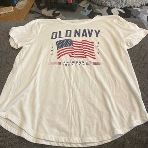 Old navy American flag T-shirt